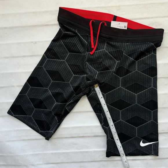Nike Elite Pro Geometric Performance Tights - Picture 2 of 7
